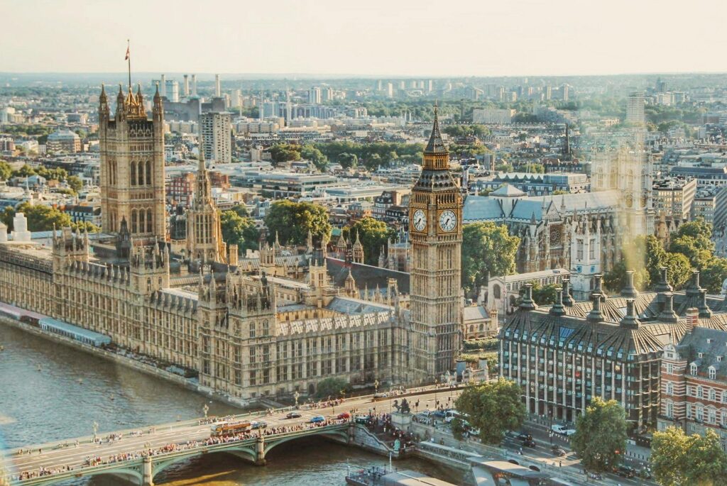 Locate businesses in and around London